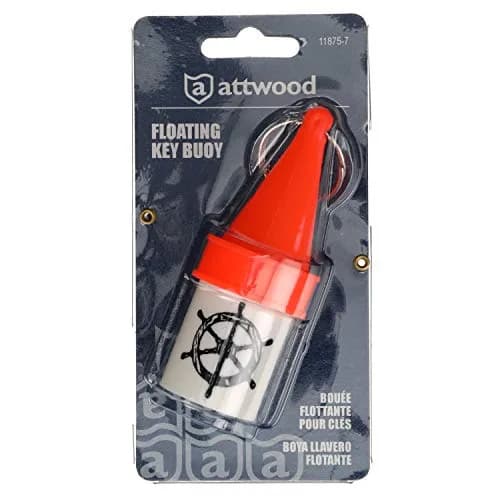 attwood Floating Key Buoy Key Chain | Water-Resistant, Easy Retrieval thumbnail 6