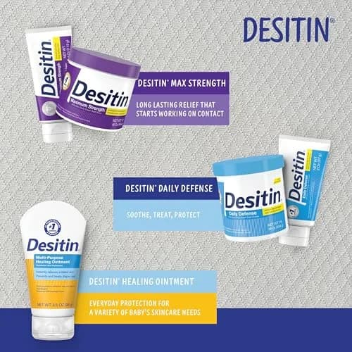 Desitin Daily Defense Baby Diaper Rash Cream with 13% Zinc Oxide, Hypoallergenic, Dye-, Phthalate- & Paraben-Free, 473ml (16 oz) thumbnail 7