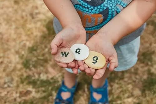 Yellow Door YD-10 Alphabet Pebbles - Lowercase, Kindergarten to Grade 3, 5" H, 3" L, 3" W | Educational Learning Toy thumbnail 3