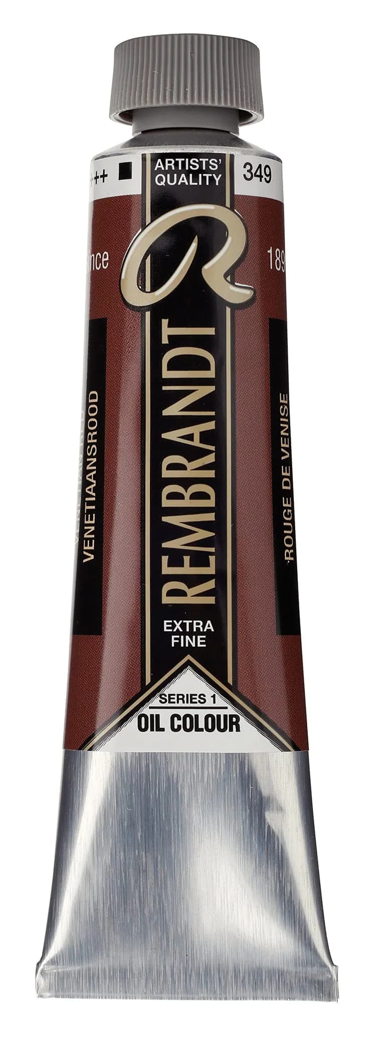 Rembrandt Oil Colour Tube 40 ml Venetian Red | Extra Fine Pigment, Lightfast & Durable — Venetian Red