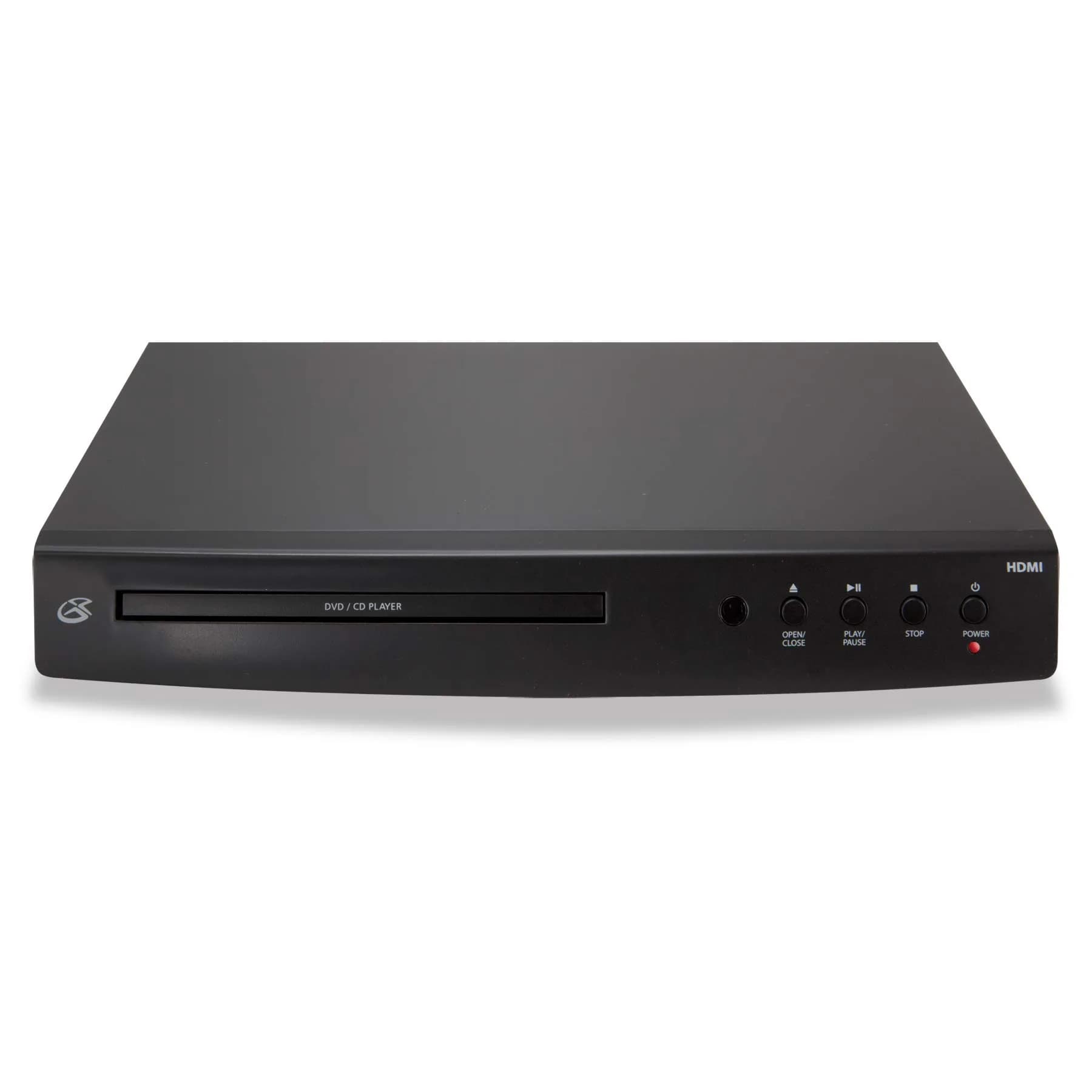 GPX DH300B 1080p Upconversion DVD Player with HDMI, Black | Supports Dolby Digital & Progressive Scan