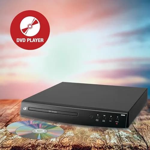 GPX DH300B 1080p Upconversion DVD Player with HDMI, Black | Supports Dolby Digital & Progressive Scan thumbnail 4