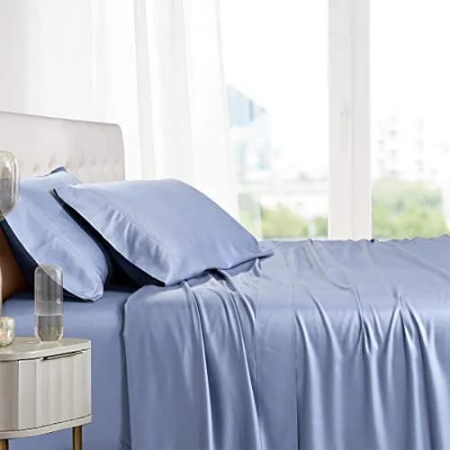Royal Tradition Viscose from Bamboo King Cooling Sheet Set | Ultra-Soft, Temperature-Regulating Bedding (70-120c) thumbnail 2