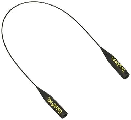 Cablz Original Eyewear Retainer, Black & Yellow, 12-Inch/X-Large | Secure, corrosion-resistant eyewear tether thumbnail 1