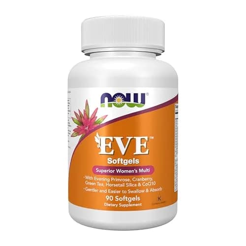 NOW Eve Women's Multivitamin 90 Softgels | Better GI Tolerance & Natural Ingredients thumbnail 1