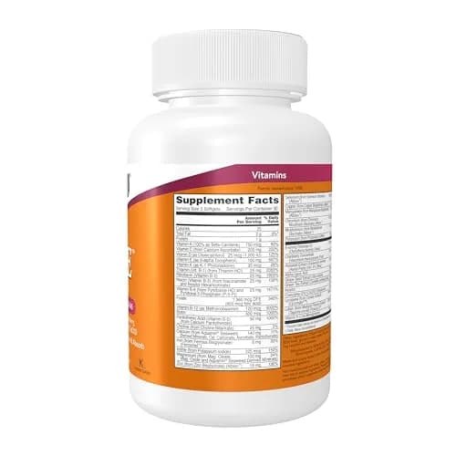 NOW Eve Women's Multivitamin 90 Softgels | Better GI Tolerance & Natural Ingredients thumbnail 2