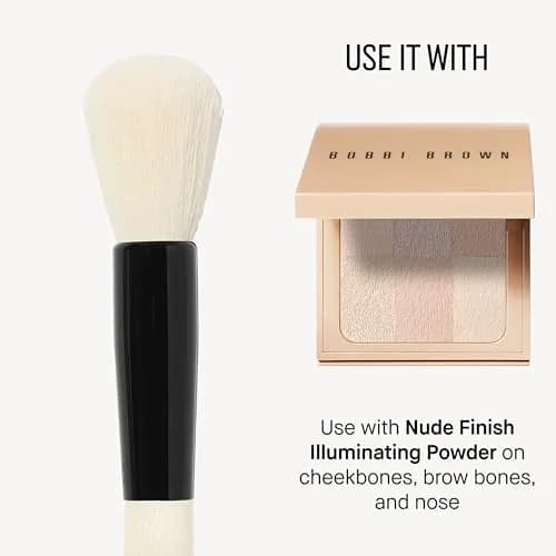 Bobbi Brown Face Blender Brush | Soft, Multipurpose Makeup Brush for Bronzer, Blushes, & Face Powders | 16.8cm (6.6in) thumbnail 5