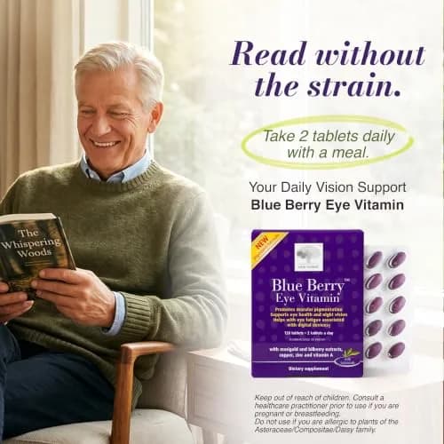 NEW NORDIC Blue Berry Eye Vitamin Supplement Daily Vision Support - 60 Ct. thumbnail 4