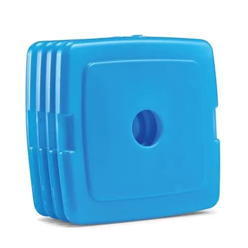 Fit & Fresh 4 Pack Slim Ice Packs | Space Saving Reusable Ice for Lunch & Coolers thumbnail 7