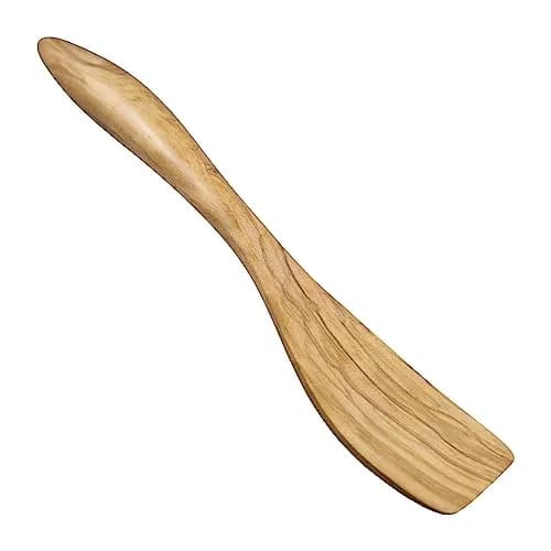 Berard Terra Collection Olive Wood Spatula 31.75 cm (12.5 inches) | Handcrafted French Artisan Kitchen Tool thumbnail 1