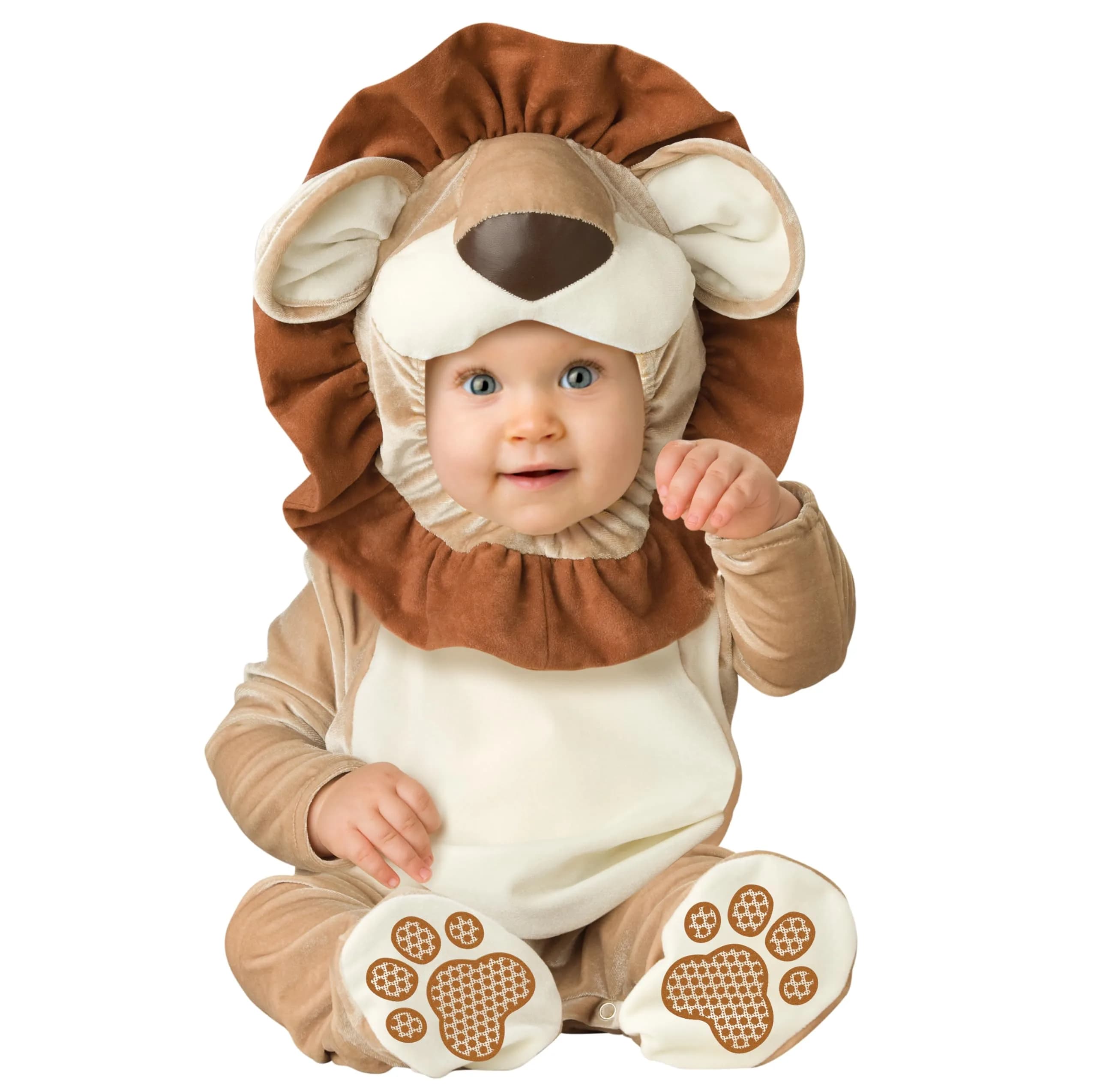 InCharacter Baby Boys Lovable Lion Costume, Brown, 12-18 Months | Cute Animal Outfit for Infants - main product image