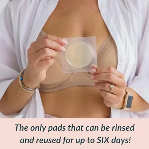 Ameda ComfortGel HydroGel Nursing Pads 2 Count | Cooling, Reusable, Soothing Relief for Sore Nipples thumbnail 4