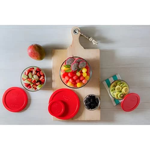 Pyrex Simply Store 2 Cup Round Glass Food Storage Container with Lid | Airtight & Leak Resistant thumbnail 5