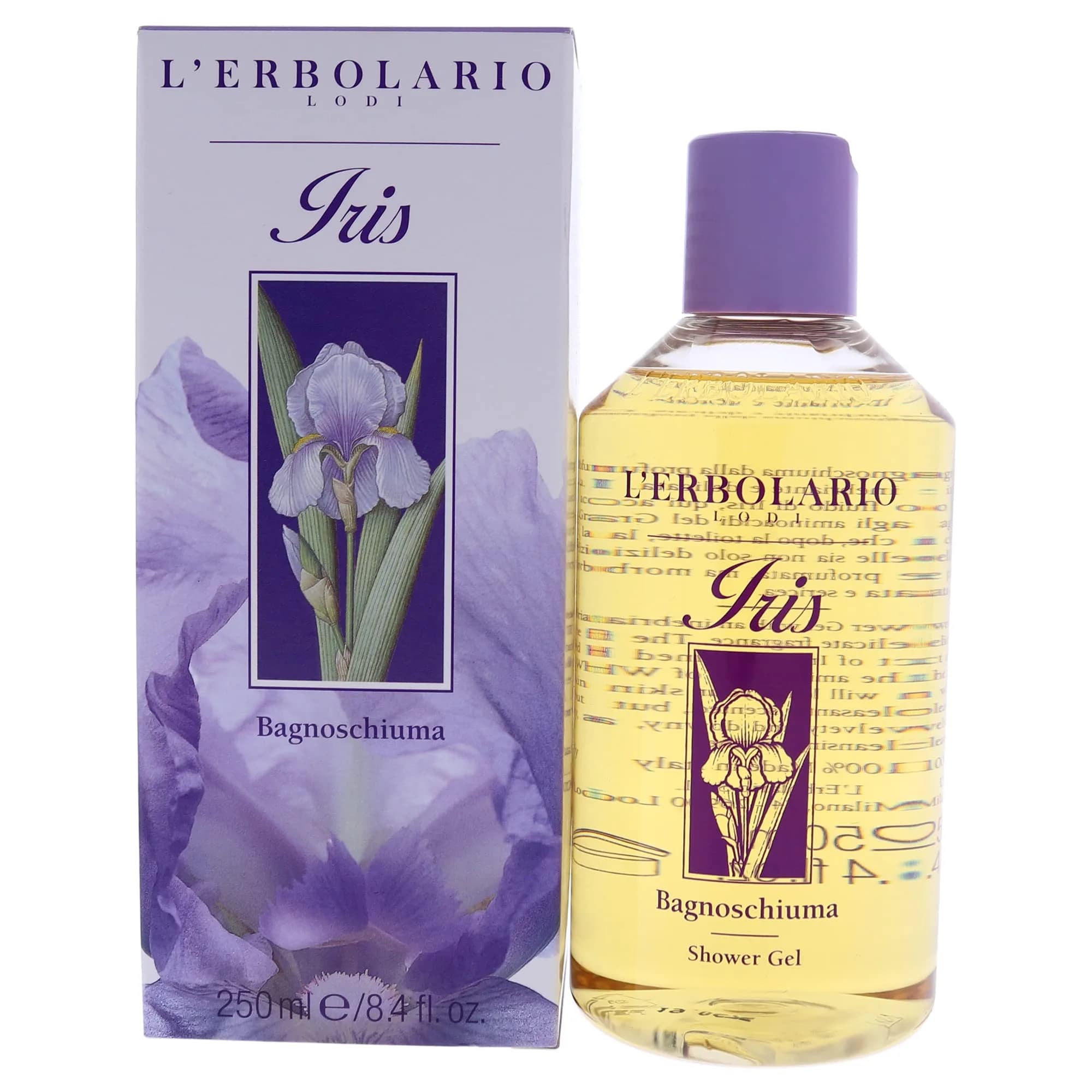 L'Erbolario Shower Gel – Antioxidant & Moisturizing Body Wash – Sensitive Skin – Floral Amber – Sweet Poppy – 8.4 oz — Cranberry