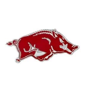 aminco NCAA Arkansas Razorbacks Team Logo Pin | Unisex Collectible Badge 1.0" x 1.5" thumbnail 3
