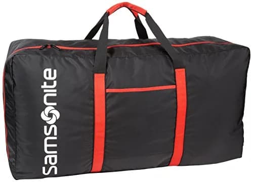 Samsonite Tote-A-Ton 32.5-Inch Duffel Bag Black 98.5 L (6000 cu in) | Lightweight Travel & Storage thumbnail 1