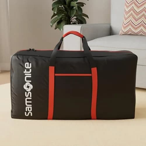 Samsonite Tote-A-Ton 32.5-Inch Duffel Bag Black 98.5 L (6000 cu in) | Lightweight Travel & Storage thumbnail 2