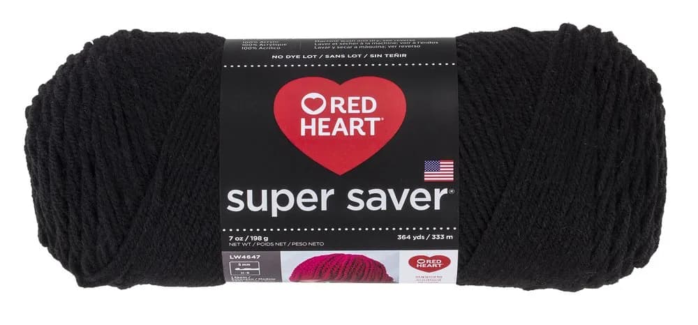 Red Heart Super Saver Yarn 364 yards | Medium Worsted Acrylic for All Projects