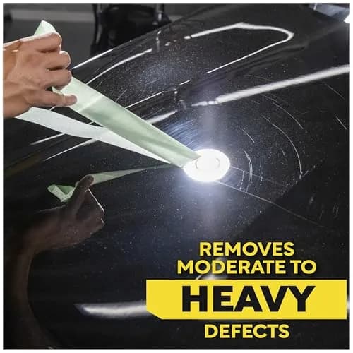 Meguiar's Mirror Glaze M105 Ultra-Cut Compound 237ml (8 oz) | Heavy Cut for Scratches & Swirls thumbnail 4