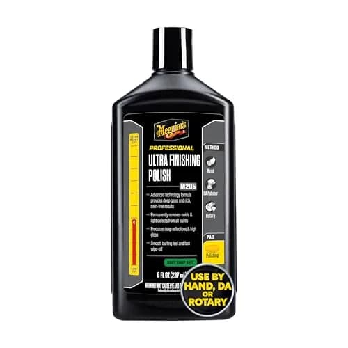 Meguiar's Mirror Glaze Ultra Finishing Polish 237ml (8 Fl Oz) | Swirl-Free High Gloss thumbnail 3