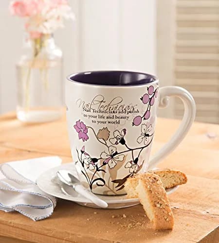 Pavilion Gift Company 50th Birthday Mug 20oz | Elegant Floral Design for Special Occasions thumbnail 8