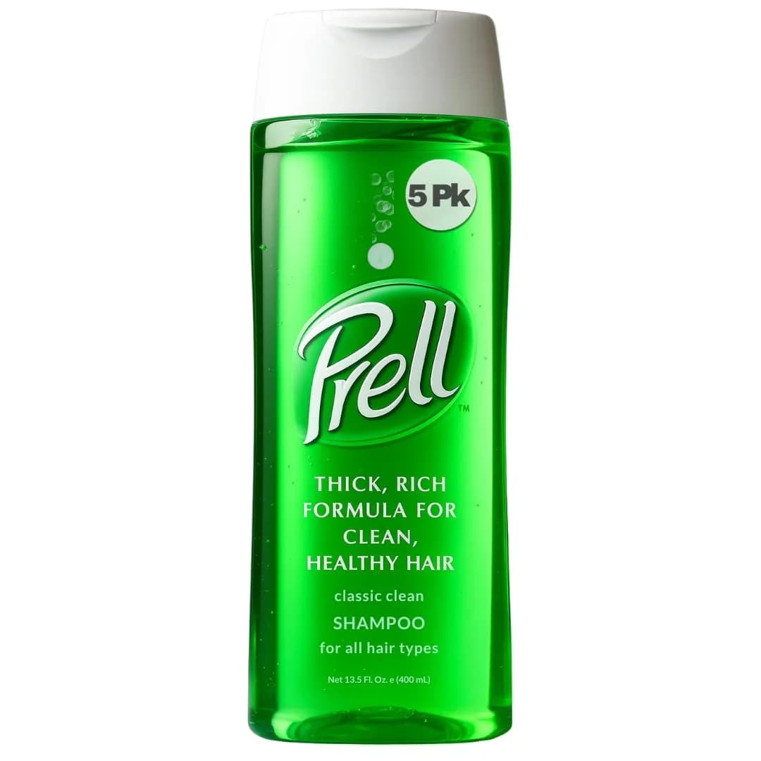 Prell Original Green Shampoo – Classic Clean Deep Cleansing Shampoo 400ml (13.5 Fl Oz) | Gentle Formula for All Hair Types — 13.5 Fl Oz