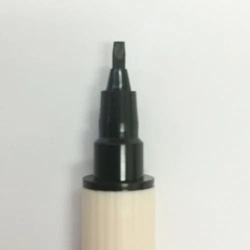 Kuretake Zig Memory System Calligraphy Marker Pure Black | Twin-tip, Water-based Ink, Archival Quality thumbnail 2