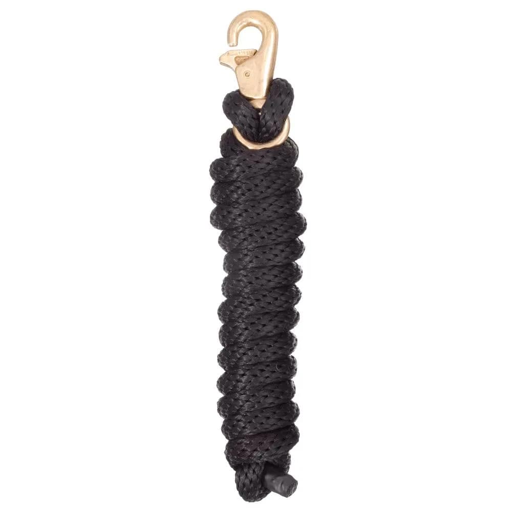 Tough 1 Poly Lead with Replaceable Triggerbull Snap - Black | 8 1/2' | Durable poly rope, easy hardware replacement - main product image