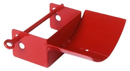 Tough 1 EquiRoyal Jump Cup, Red, 0.51 kg (1.15 lb) | Heavy Duty Metal Jump Cup thumbnail 2