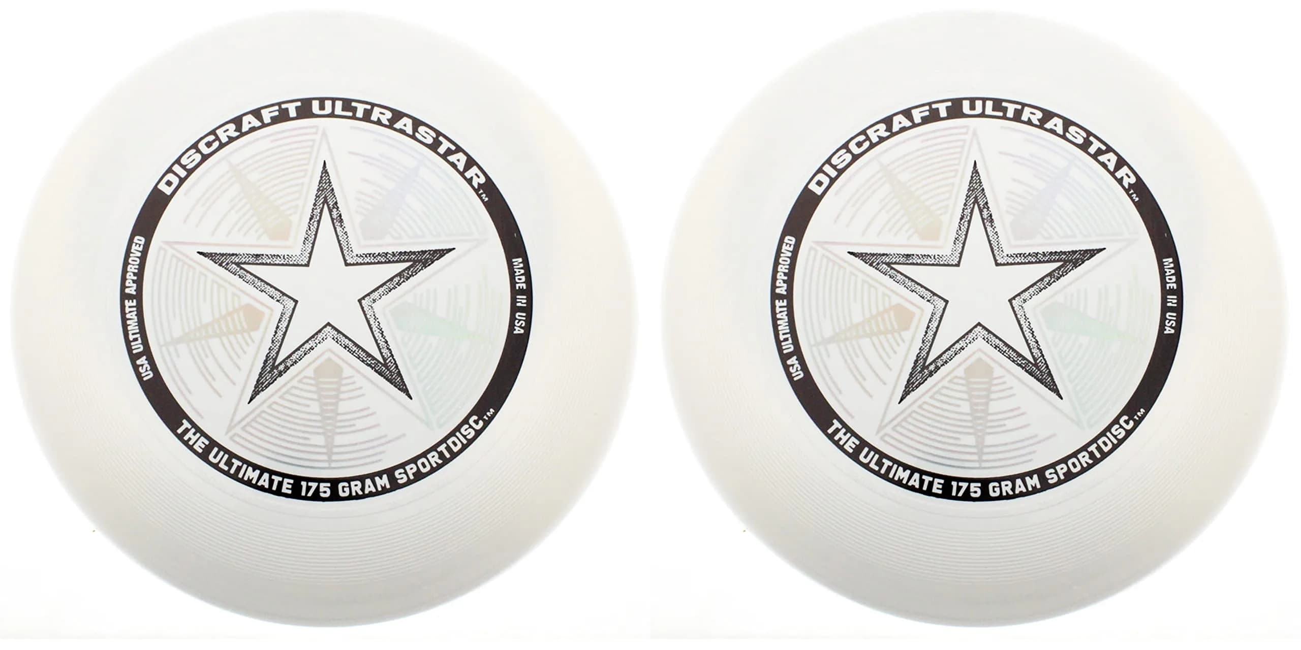Discraft 175g Ultimate Ultra-Star 2 Pack | Official USA Disc for Outdoor Play - main product image