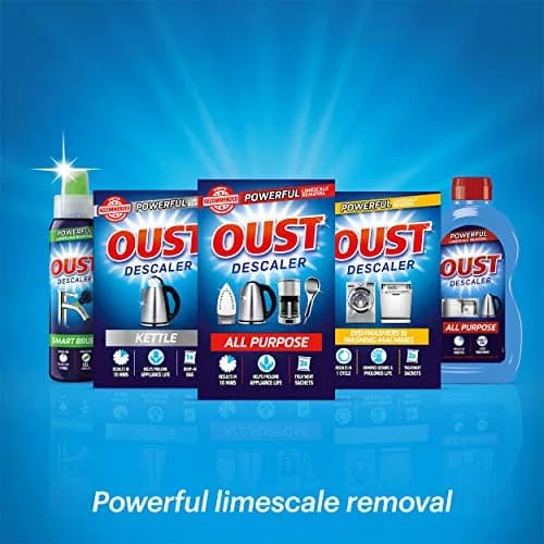 Oust All Purpose Descaler 75g | Lime Scale Removal for Coffee & Kettles, 3 Sachets thumbnail 6