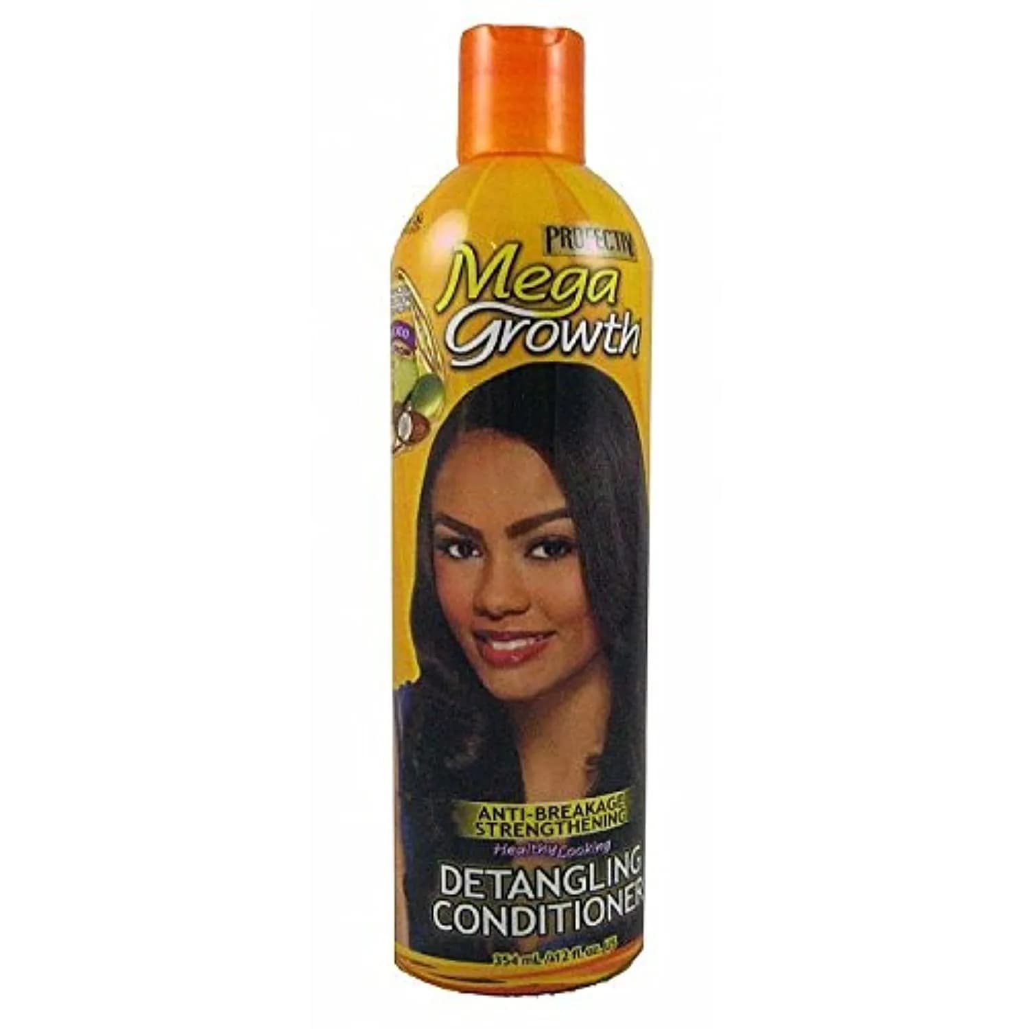 Profectiv Mega Growth Detangling Conditioner 354ml (12 Fl Oz) | Strengthens Hair Deep Inside — 12 Fl Oz