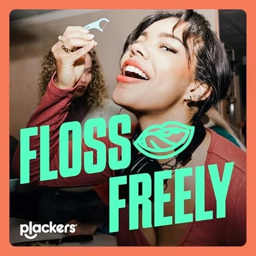 Plackers Twin Line Floss Picks, Intense Mint, 75 Count | Double Floss Surface, Mint Flavor, On-the-Go Oral Care thumbnail 7