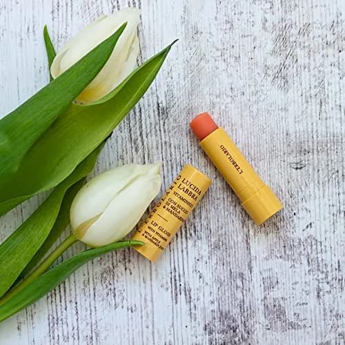 L'Erbolario Lip Gloss Apple Mandarin 0.15 oz | Soothing, Hydrating with Subtle Shine thumbnail 3