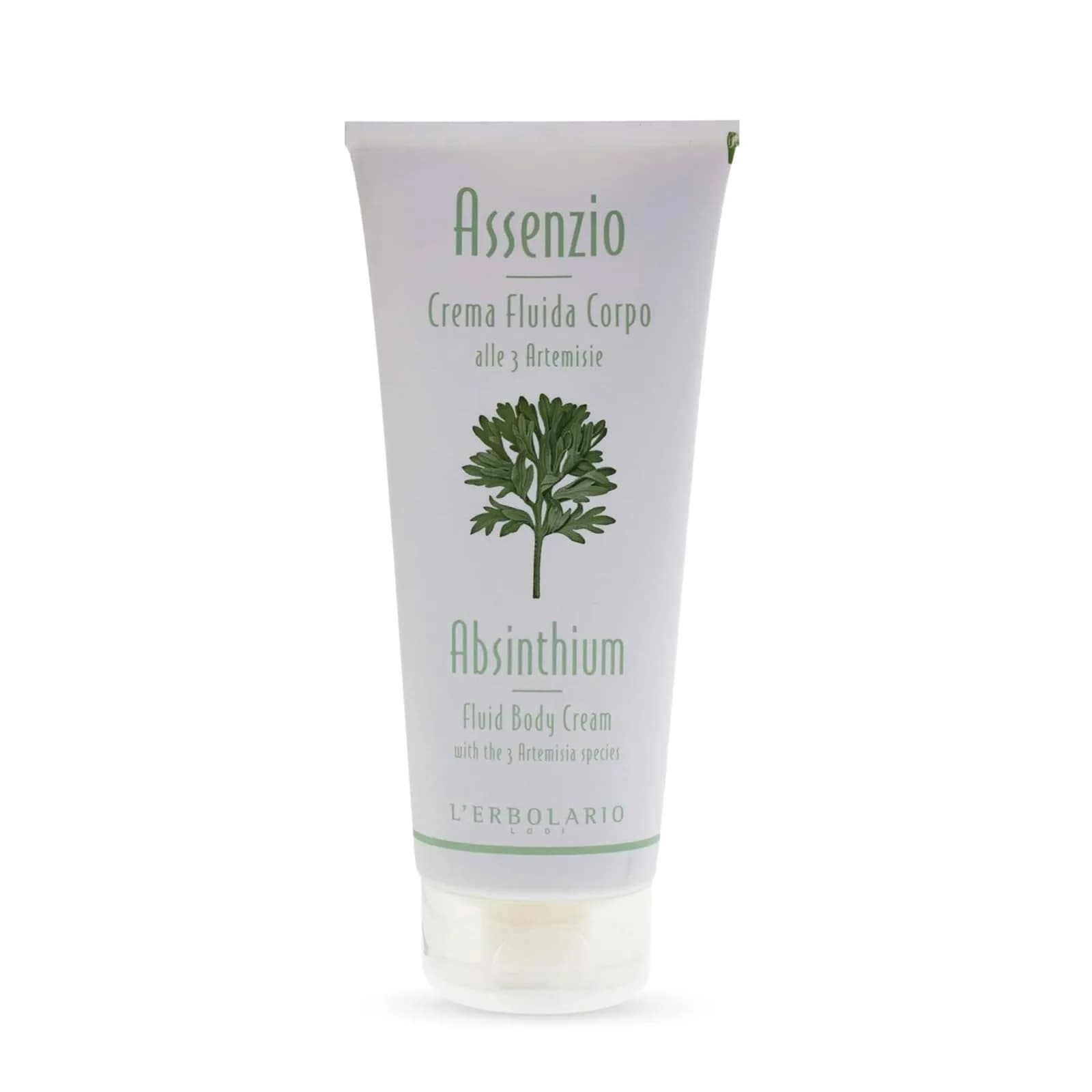 L’Erbolario Body Cream – Moisturizing Body Butter for All Skin Types – Revitalizing and Firming Skin Care with Herbal Notes - Absinthium – 6.7 oz - main product image