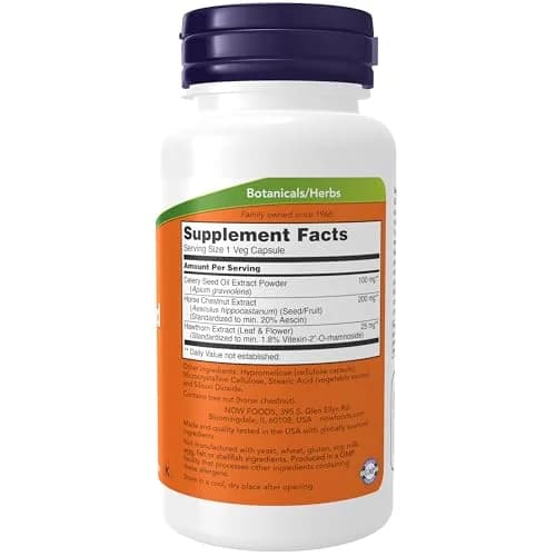 NOW Supplements Celery Seed Extract 60 Veg Capsules | Supports Vascular & Brain Health thumbnail 2