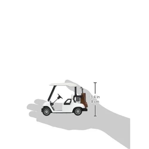 KinsFun Golf Cart 4.5 inch Die Cast Model Toy | ASTM-Tested Educational Toy thumbnail 3