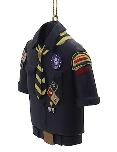 Kurt Adler Cub Scout Blue Shirt Ornament 8.26 cm (3.25-inch) | Officially Licensed Boy Scouts of America thumbnail 2
