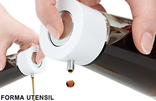 ASVEL Dripless Glass Soy Sauce Dispenser Pot with Black Cap | 100ml Capacity, Dripless Push Button thumbnail 3