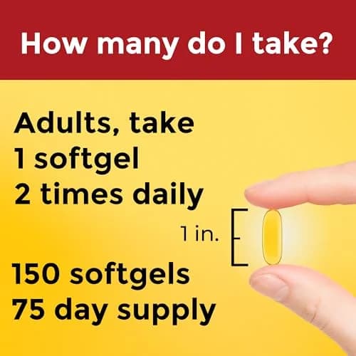 Nature Made Triple Omega 3-6-9 Softgels 150 Count (75 Day Supply) thumbnail 4