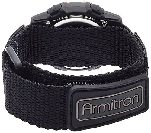 Armitron Sport Unisex 45/7004RED Chronograph Digital Watch - 39mm Case, 100M Water Resistance thumbnail 2