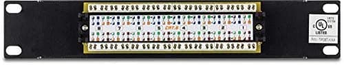 TRENDnet 8-Port Cat6 Unshielded Patch Panel, TC-P08C6 | 250 MHz Gigabit Ethernet, 10 Inch Wide, Cat 6 thumbnail 6