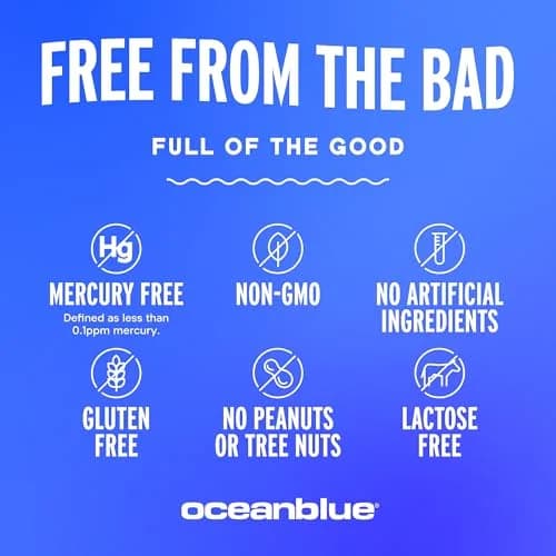 Oceanblue Professional Omega-3 2100 Softgels | 120 Count, High Potency, Omega-3 Fish Oil Supplement thumbnail 7