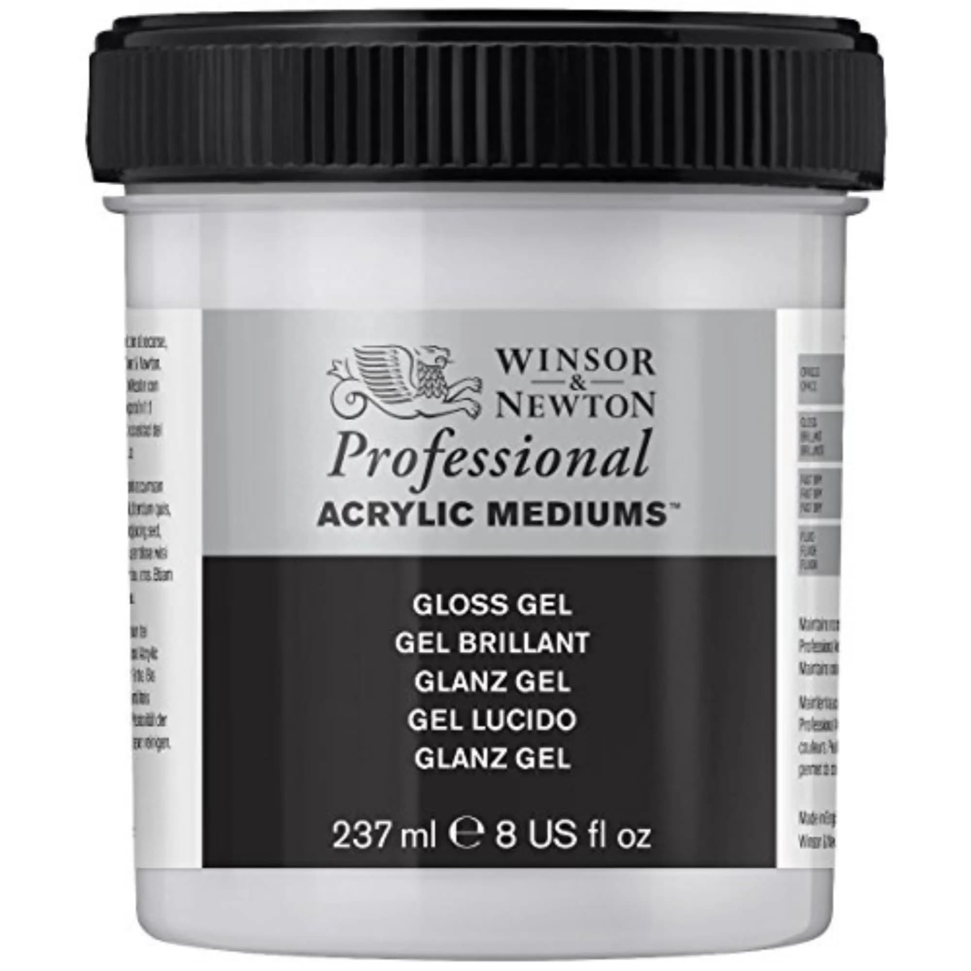 Winsor & Newton Professional Acrylic Gloss UV Varnish 450ml (15.2 Fl Oz) | Protects Art from UV & Pollutants — Gloss Gel