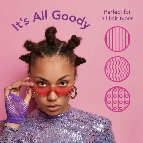 Goody Metallic Bobby Pins - 50 Count, Black | Secure & Painless Hairstyling for All Hair Types thumbnail 4