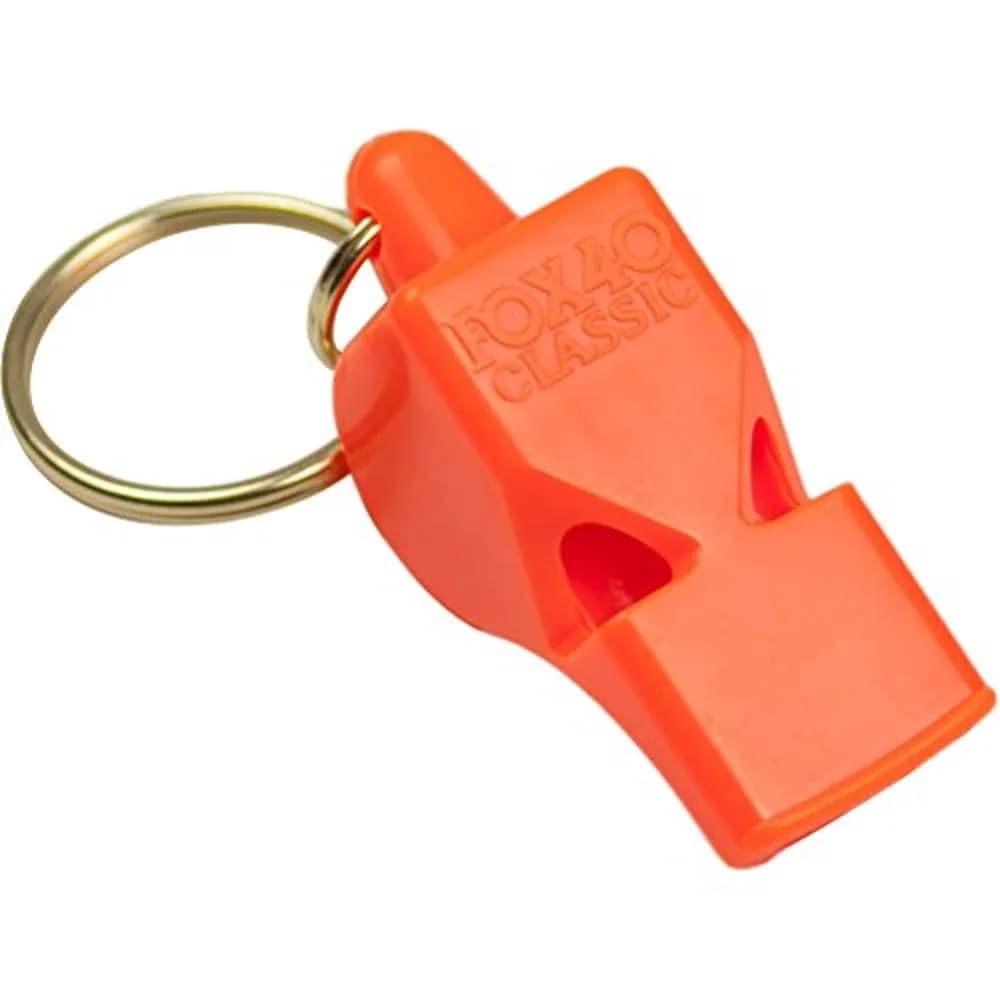 Fox 40 Classic Whistle Orange | Pealess, Loud, Water-Resistant for Sports & Safety - main product image