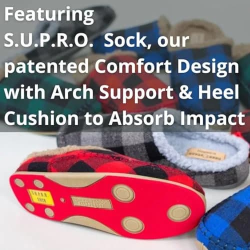 Deer Stags Unisex Nordic Microsuede Slipper / Chestnut / Men's 8 US | Cozy Indoor-Outdoor Comfort thumbnail 5