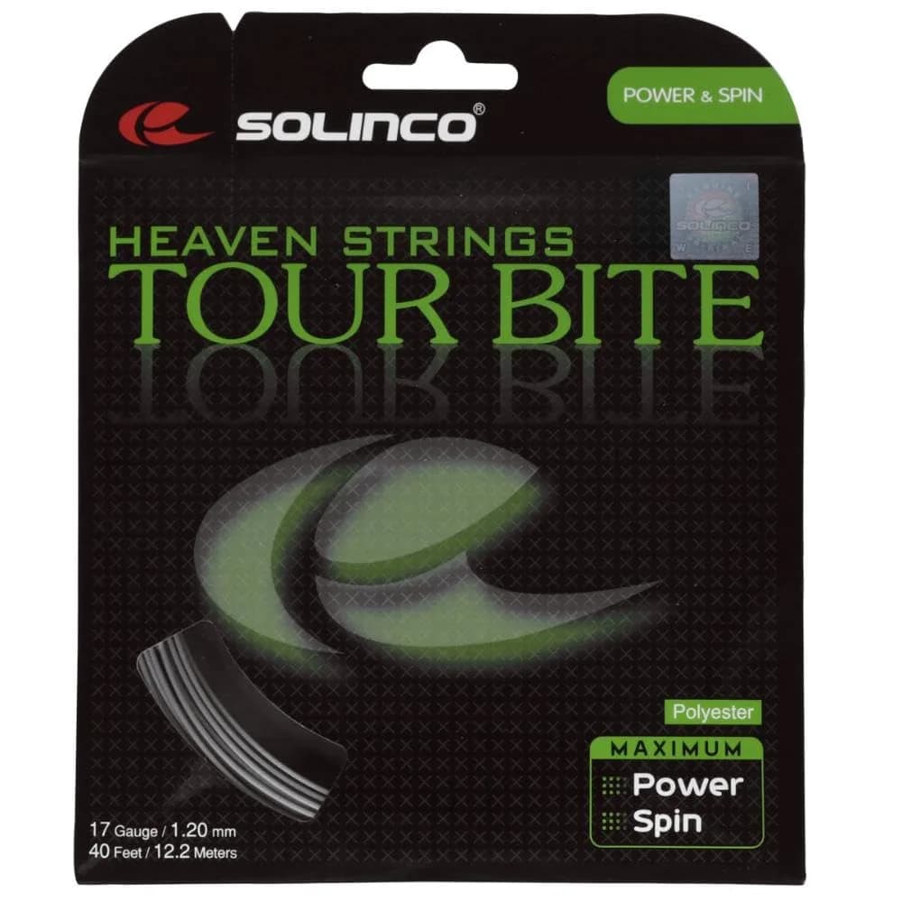 Solinco Tour Bite Tennis String Set 1.20mm (17G) | Spin & Control for Aggressive Play - main product image