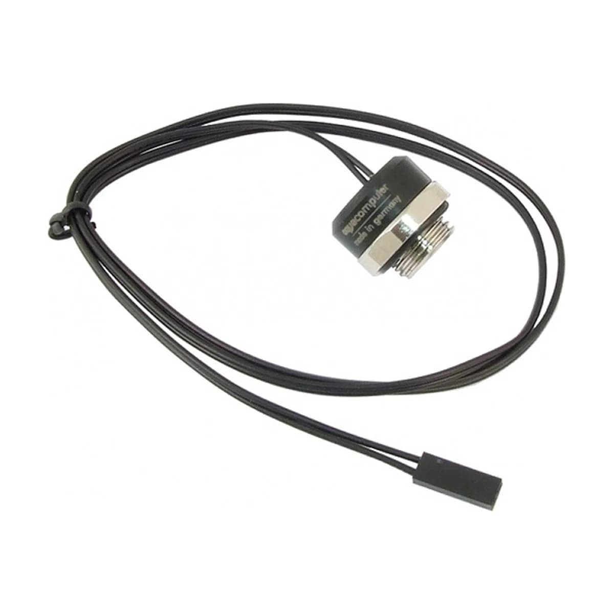 Aquacomputer 53067 Temperature Sensor G1/4" Inner & Outer Thread, 60 cm Cable | Installs Directly on Waterblock or Radiator - main product image