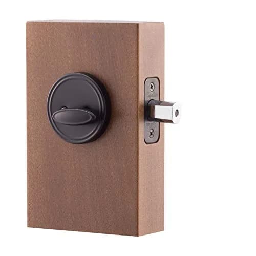 Copper Creek Single Cylinder Deadbolt Standard Size Black | ANSI Grade-3 Security thumbnail 3